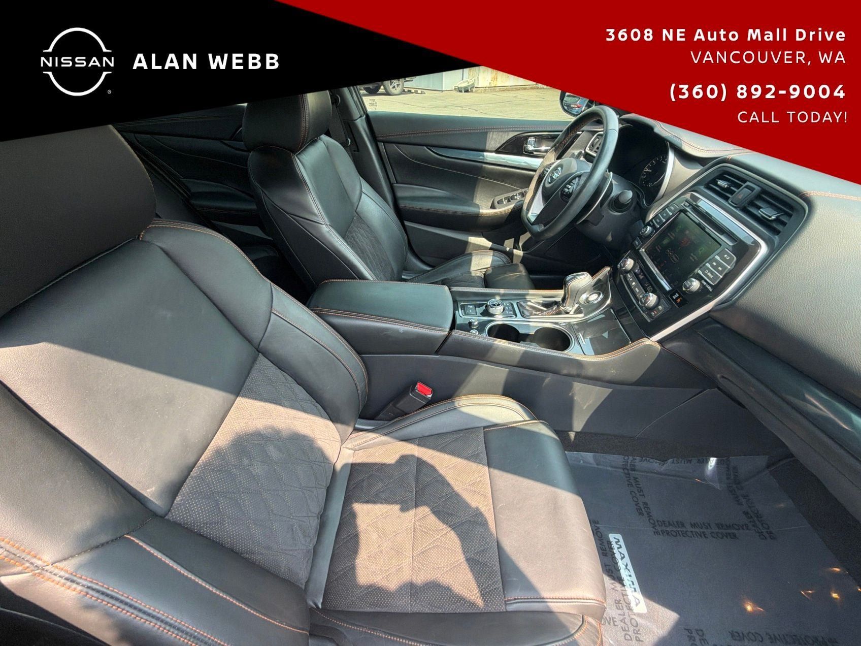 Used 2021 Nissan Maxima SR w/ Sport Mat Group FWD image 14