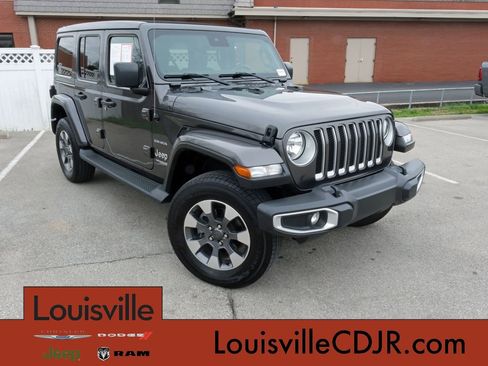 Used 2021 Jeep Wrangler Unlimited Sahara image 1