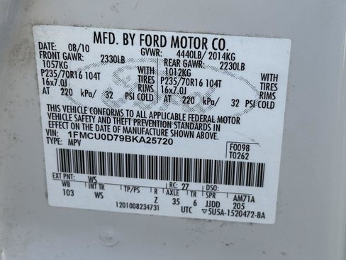 Used 2011 Ford Escape XLT w/ 202A Rapid Spec Order Code image 15