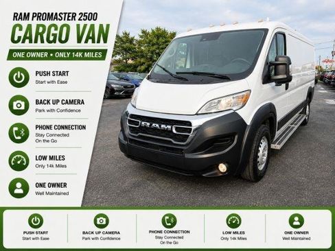 Used 2025 RAM ProMaster 2500 w/ U-Haul Equipment Group FWD image 1