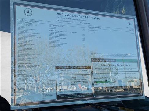 New 2026 Mercedes-Benz Sprinter 2500 image 18