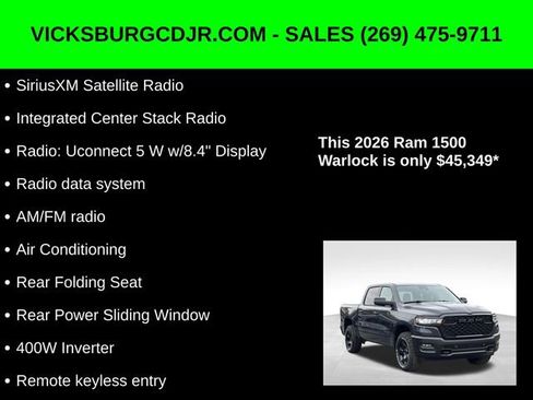 New 2026 RAM 1500 Classic Warlock image 22