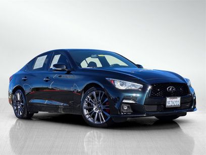 Used 2023 INFINITI Q50 Red Sport 400 w/ Black Opal Edition