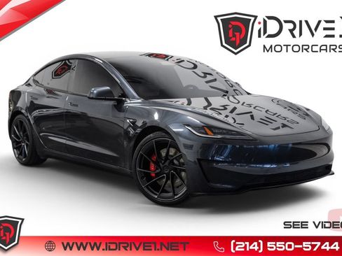 Used 2025 Tesla Model 3 Performance AWD/4WD image 1