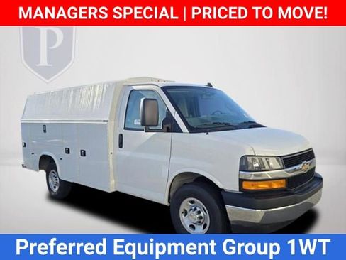 New 2025 Chevrolet Express 3500 w/ Power Convenience Package RWD image 2