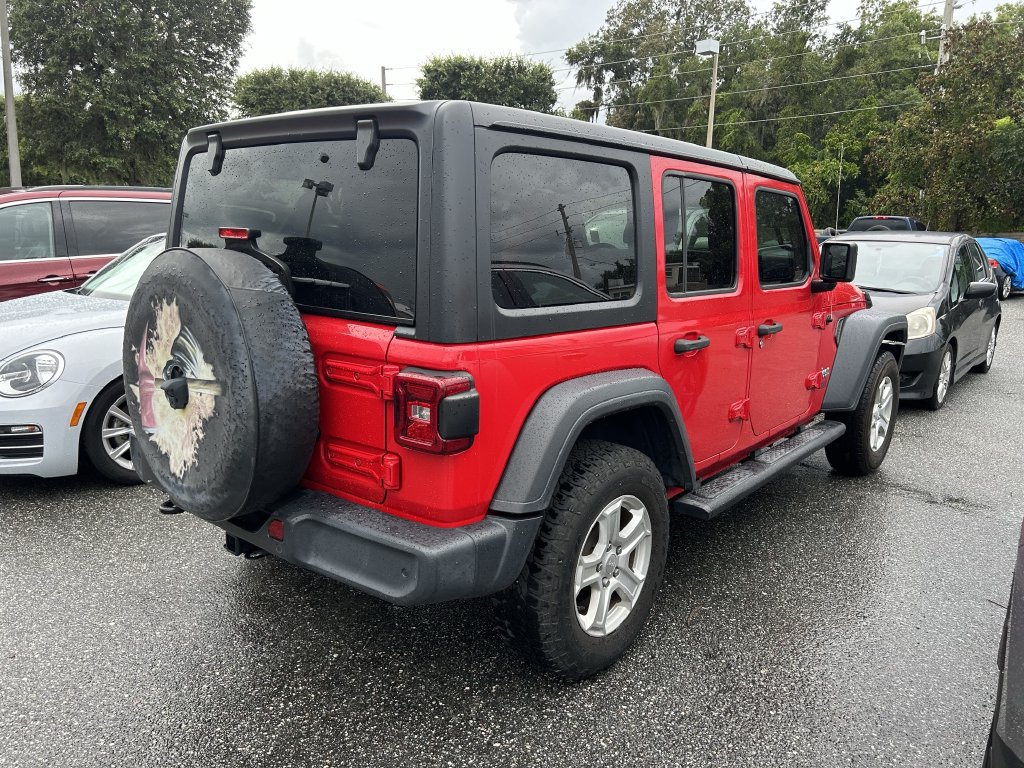 Used 2020 Jeep Wrangler Unlimited Sport S AWD/4WD image 3