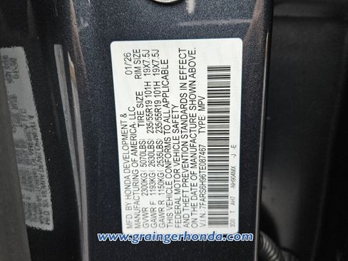 New 2026 Honda CR-V Sport Touring image 13