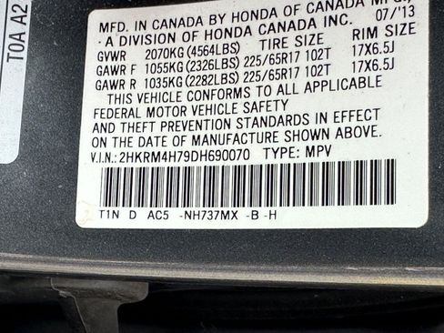 Used 2013 Honda CR-V EX-L image 15