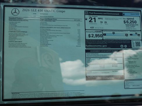 New 2026 Mercedes-Benz GLE 450 4MATIC Coupe image 37
