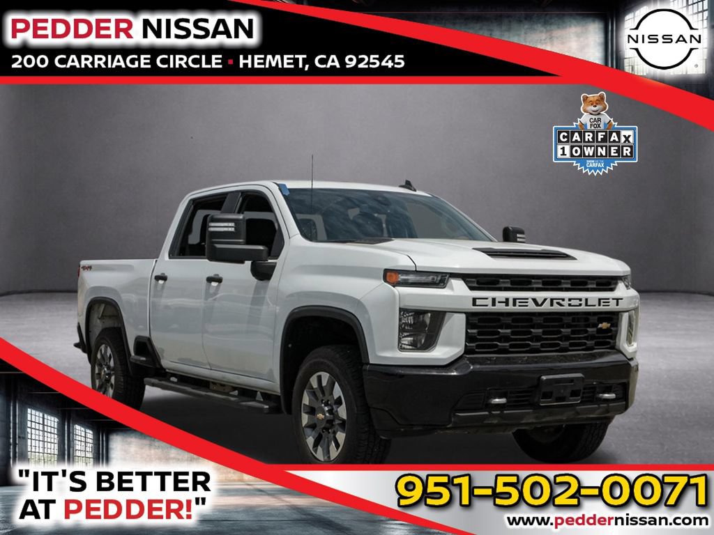 Used 2022 Chevrolet Silverado 2500 Custom w/ Custom Value Package AWD/4WD image 1