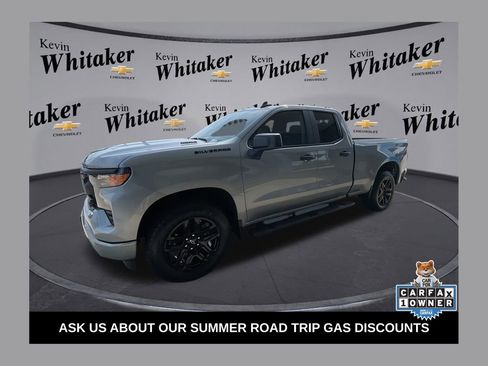 Certified 2026 Chevrolet Silverado 1500 Custom w/ Turbomax Blackout Package RWD image 1