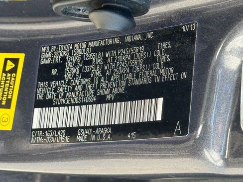 Used 2013 Toyota Highlander Limited image 19