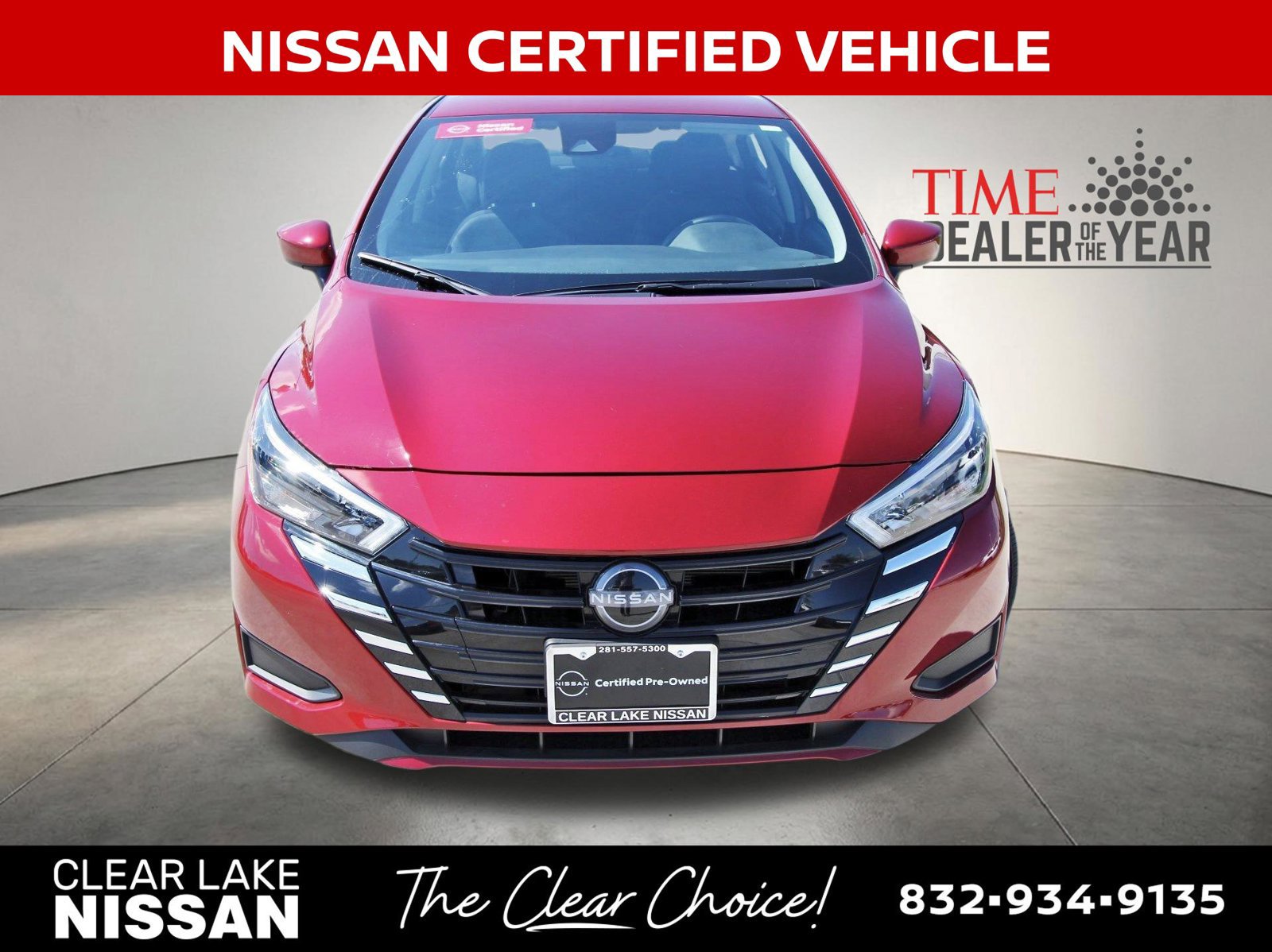 Certified 2025 Nissan Versa SV w/ Trunk Package FWD image 3