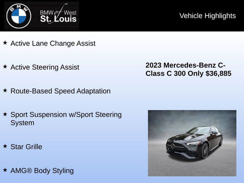 Used 2023 Mercedes-Benz C 300 4MATIC Sedan image 29