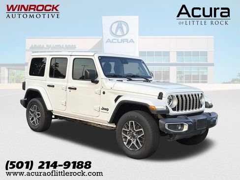 Used 2025 Jeep Wrangler Unlimited Sahara AWD/4WD image 1