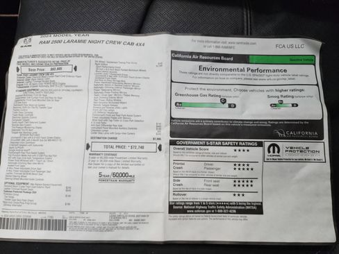 Used 2024 RAM 2500 Laramie w/ Night Edition image 48