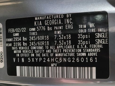 Used 2022 Kia Telluride LX FWD image 33