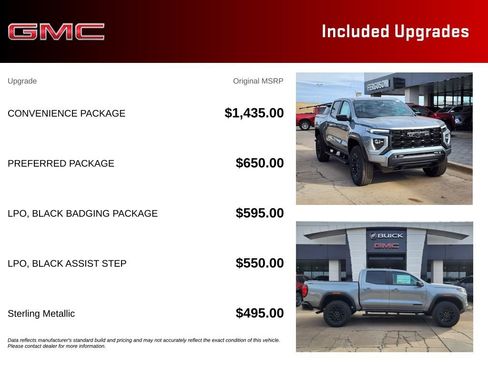 New 2026 GMC Canyon Elevation w/ Convenience Package AWD/4WD image 11