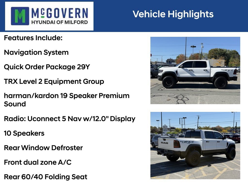 Used 2023 RAM 1500 TRX w/ TRX Level 2 Equipment Group AWD/4WD image 4