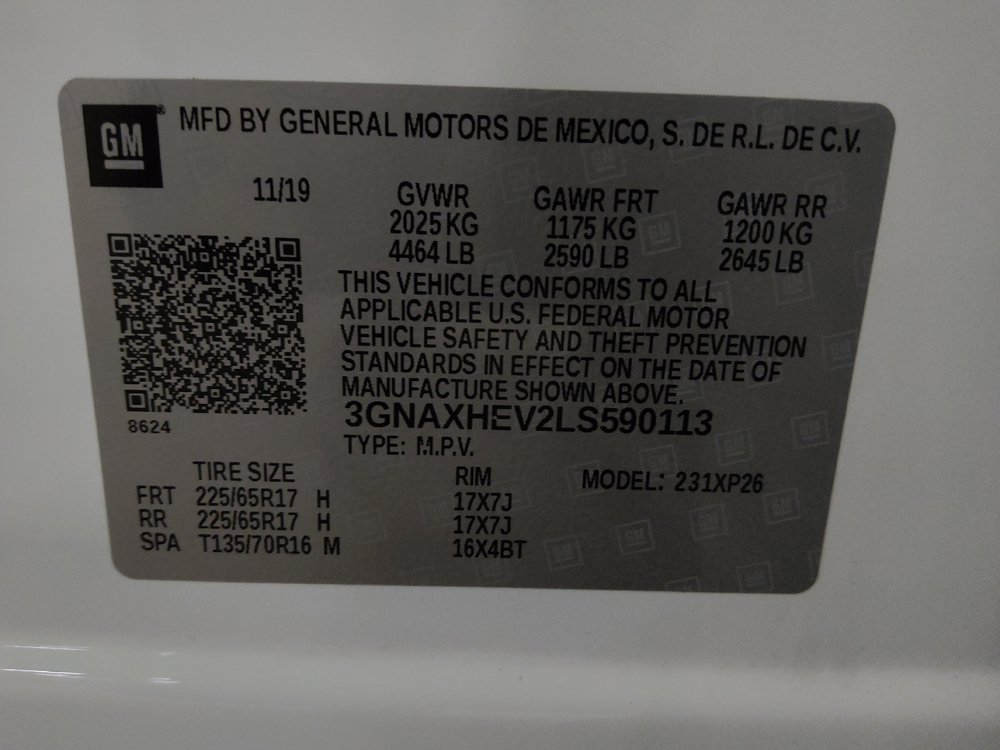 Used 2020 Chevrolet Equinox LS FWD image 33