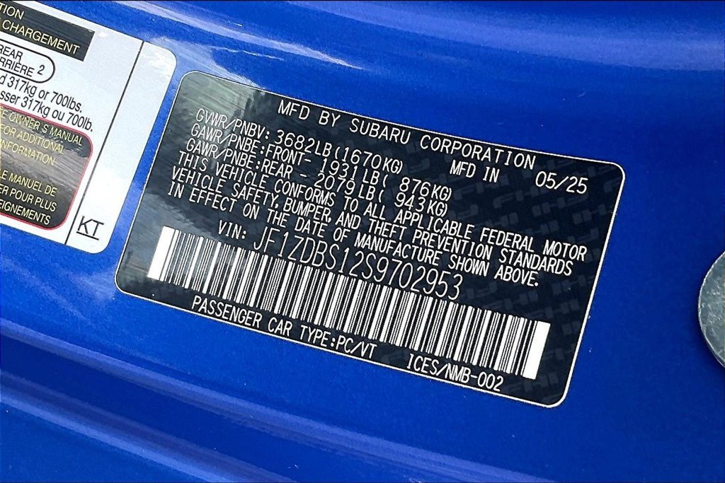 Used 2025 Subaru BRZ tS RWD image 39