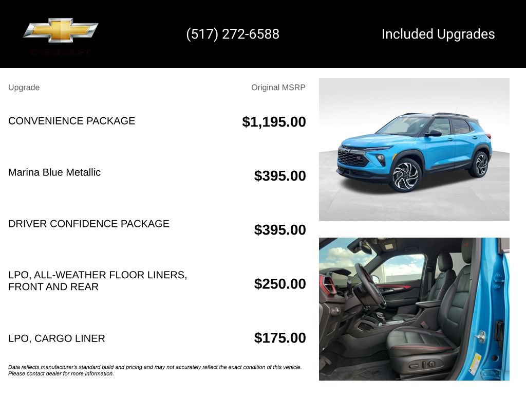 Used 2025 Chevrolet TrailBlazer RS w/ Convenience Package AWD/4WD image 15