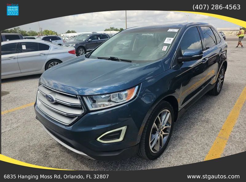 Used 2016 Ford Edge Titanium w/ Technology Package FWD image 1