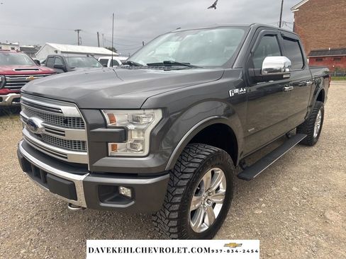 Used 2015 Ford F150 Platinum w/ Equipment Group 701A Luxury AWD/4WD image 1