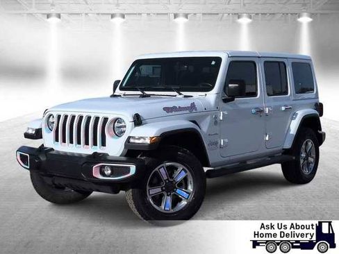Used 2022 Jeep Wrangler Unlimited Sahara w/ Cold Weather Group image 1