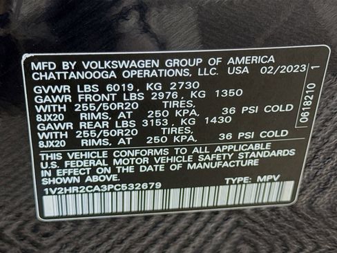 Used 2023 Volkswagen Atlas SE AWD/4WD image 32