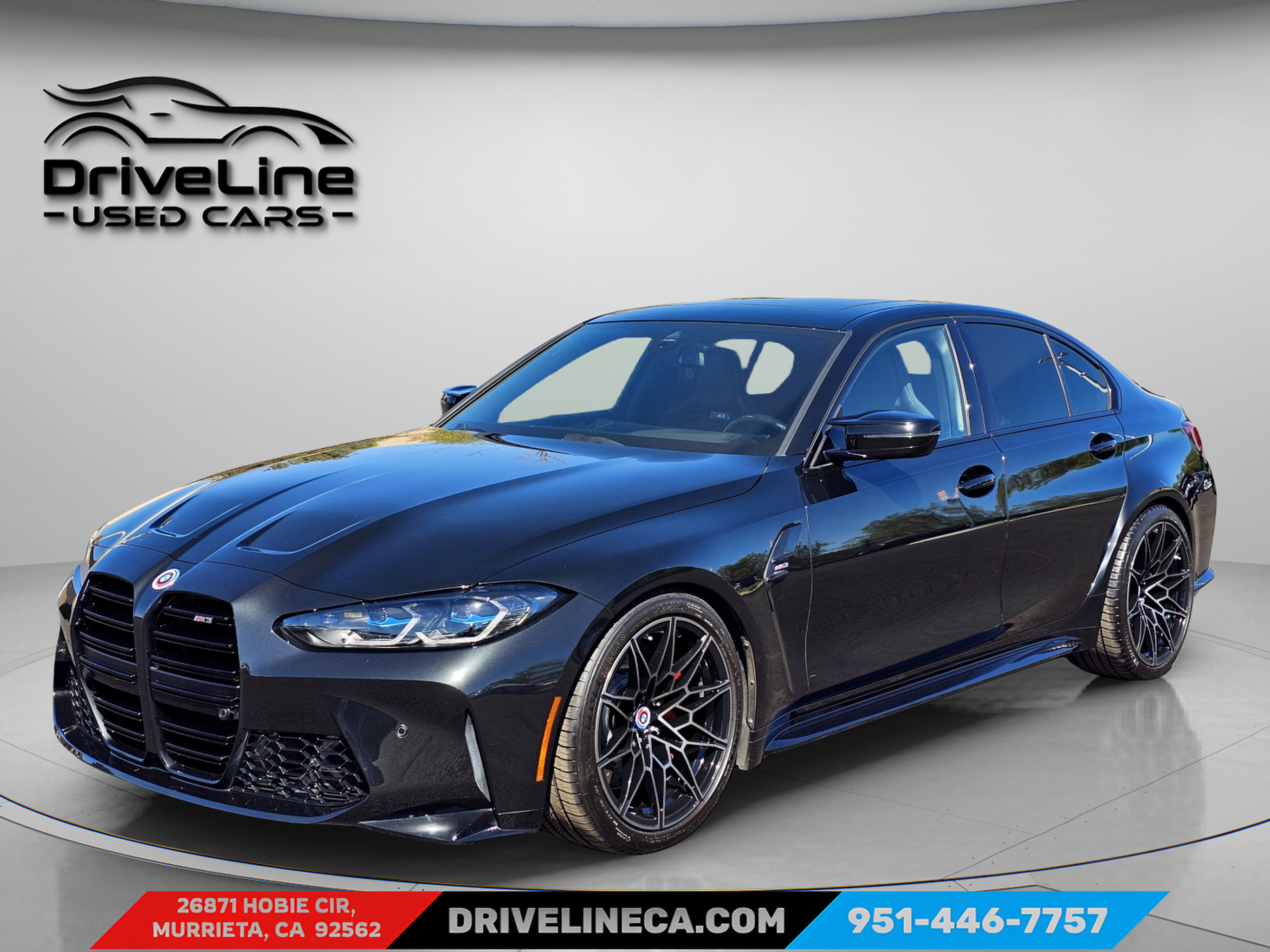 Used 2023 BMW M3 w/ Executive Package RWD image 1