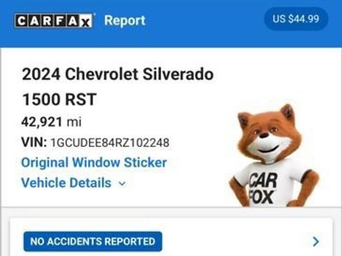 Used 2024 Chevrolet Silverado 1500 RST w/ Convenience Package II AWD/4WD image 4
