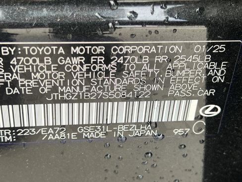 Used 2025 Lexus IS 350 F Sport RWD image 25