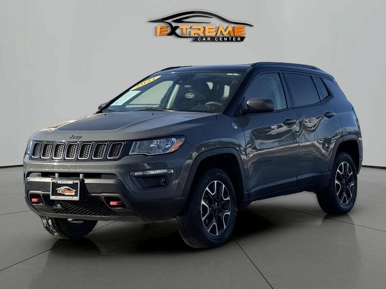 Used 2021 Jeep Compass Trailhawk w/ Trailer Tow Group AWD/4WD image 2