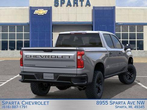 New 2026 Chevrolet Silverado 1500 Custom Trail Boss w/ Dark Appearance Package AWD/4WD image 4