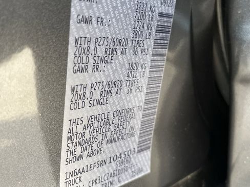 Used 2024 Nissan Titan SV w/ SV Convenience Package image 28