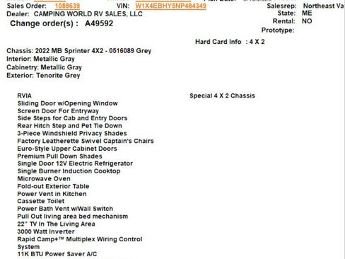 Used 2022 Mercedes-Benz Sprinter 2500 image 72