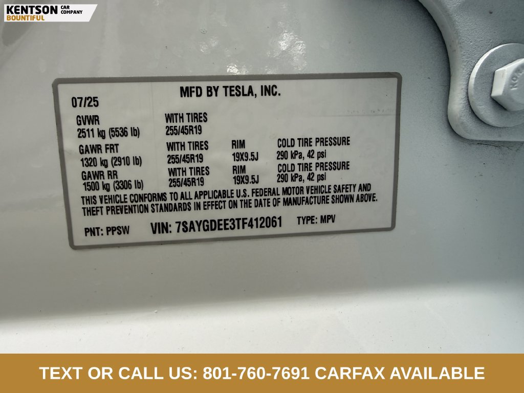Used 2026 Tesla Model Y Long Range AWD/4WD image 31