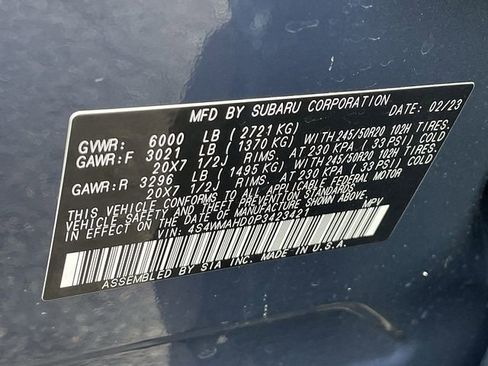 Used 2023 Subaru Ascent Onyx Edition AWD/4WD image 43