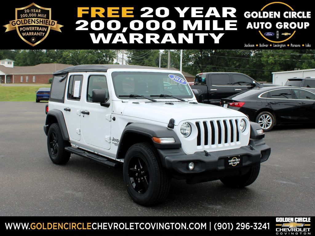 Used 2019 Jeep Wrangler Unlimited Sport S AWD/4WD 360° Tour