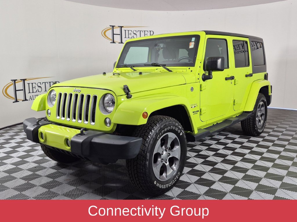 Used 2016 Jeep Wrangler Unlimited Sahara w/ Connectivity Group AWD/4WD image 8