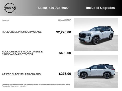New 2026 Nissan Pathfinder Rock Creek w/ Rock Creek Premium Package AWD/4WD image 7