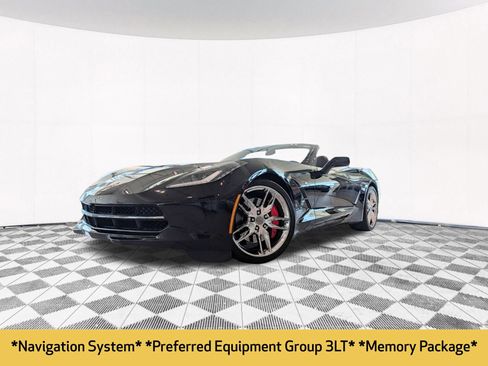 Used 2014 Chevrolet Corvette Stingray Convertible w/ 3LT Preferred Equipment Group RWD image 2