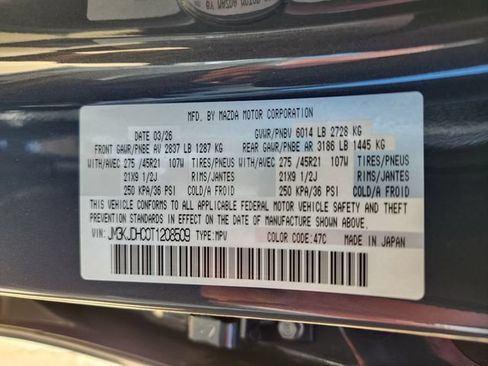 New 2026 MAZDA CX-70 3.3 Turbo S w/ Premium Package AWD/4WD image 10