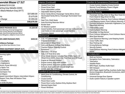 New 2026 Chevrolet Blazer LT AWD/4WD image 40