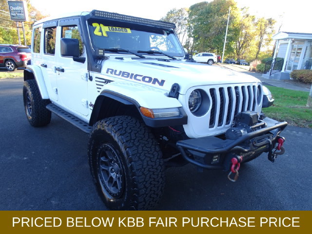 Used 2021 Jeep Wrangler Unlimited Rubicon w/ Xtreme Recon 35" Tire Package AWD/4WD image 1