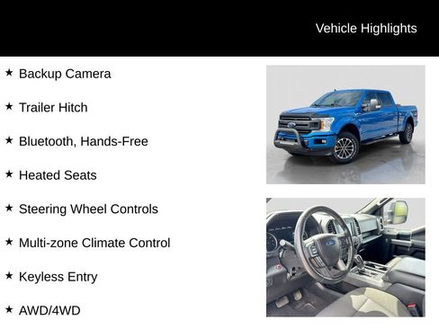 Used 2020 Ford F150 XLT w/ Equipment Group 302A Luxury AWD/4WD image 21