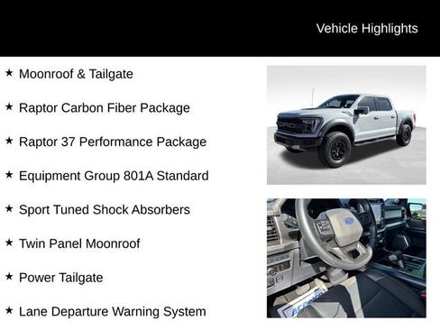 Used 2023 Ford F150 Raptor w/ Raptor 37 Performance Package AWD/4WD image 8