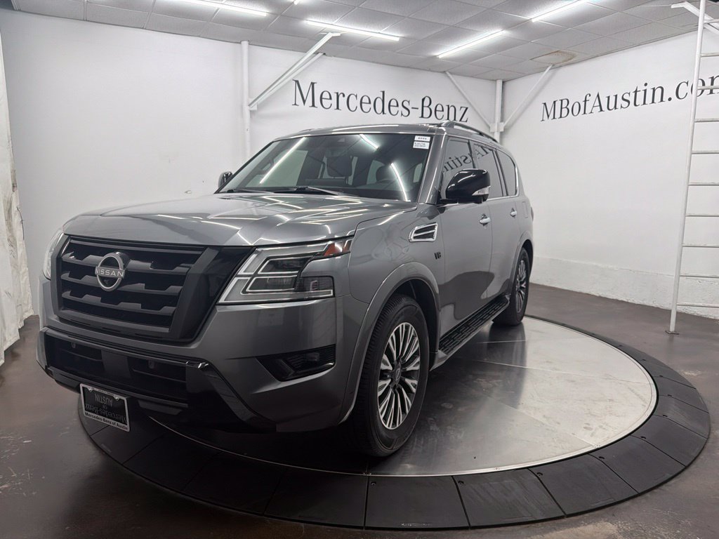 Used 2022 Nissan Armada SL w/ Midnight Edition Package RWD image 3