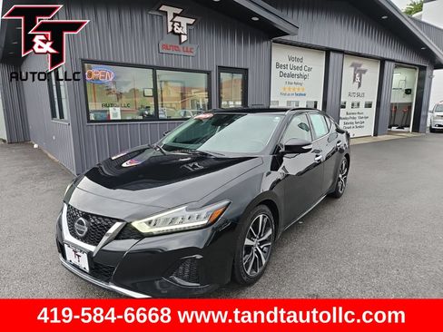 Used 2021 Nissan Maxima 3.5 SV w/ Floor Mat Group FWD image 1